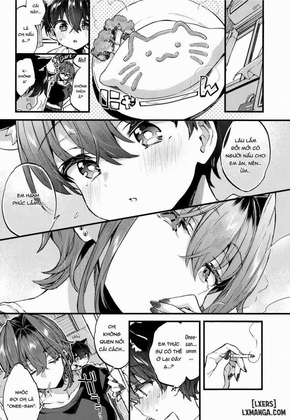 A kind of scary onee-san took me in as her pet Oneshot trang 12