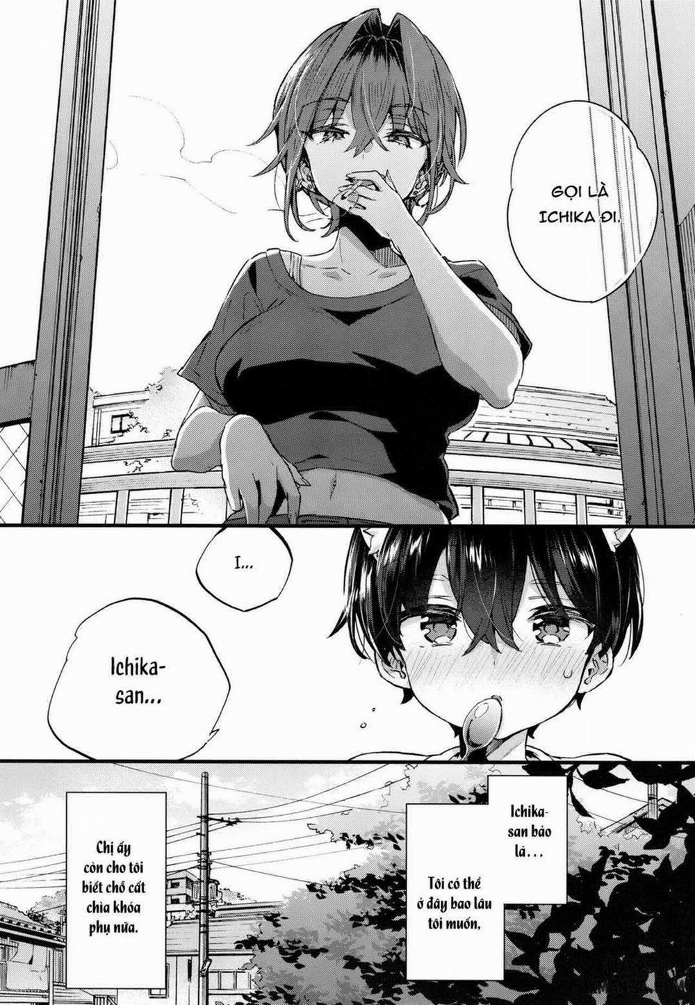 A kind of scary onee-san took me in as her pet Oneshot trang 13