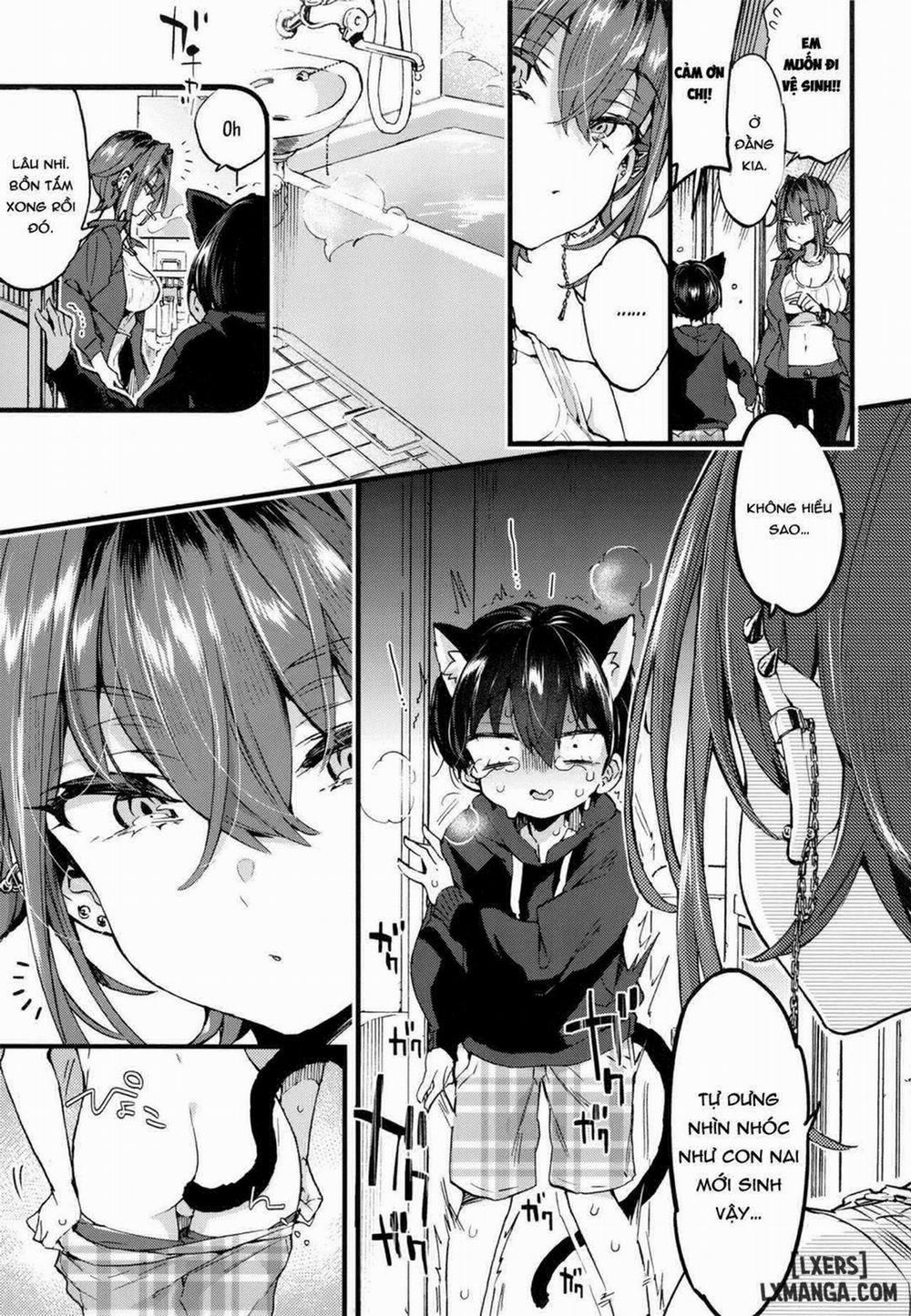 A kind of scary onee-san took me in as her pet Oneshot trang 7