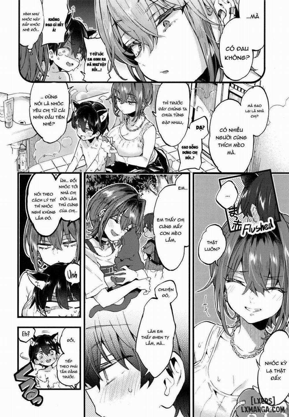 A kind of scary onee-san took me in as her pet Oneshot trang 8
