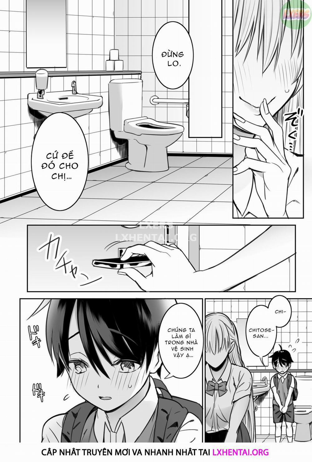 A Story About the Lewd Things the Onee-San I Met at the Library Does to Me Oneshot trang 13
