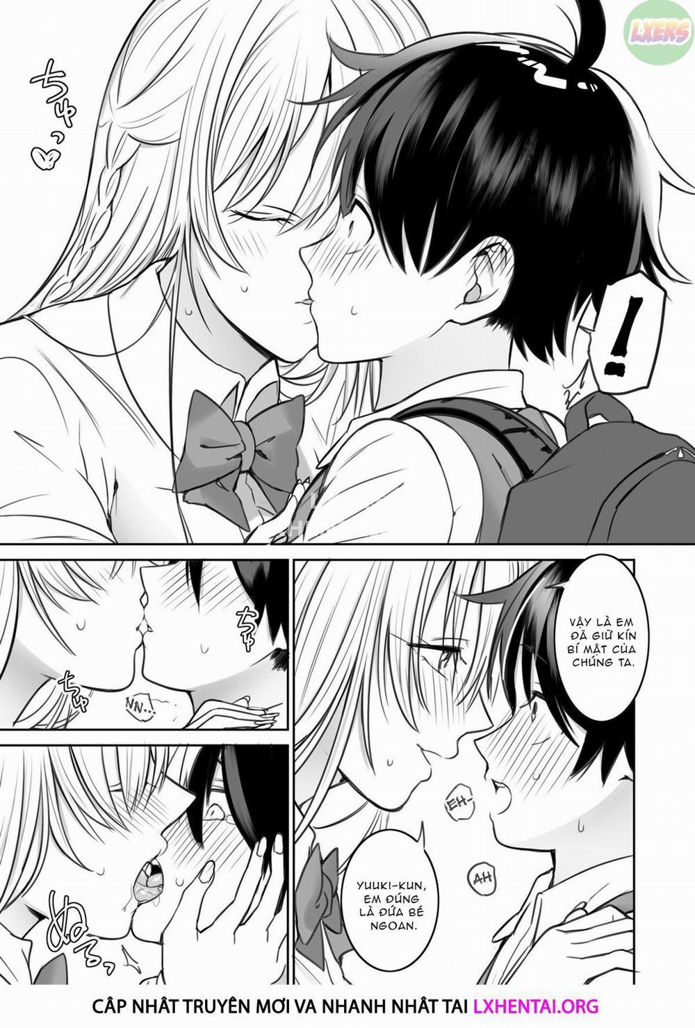 A Story About the Lewd Things the Onee-San I Met at the Library Does to Me Oneshot trang 14