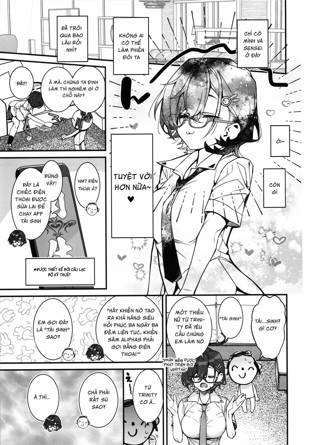 A Story Of Chihiro Taking Sensei For An After-School Break Oneshot trang 5