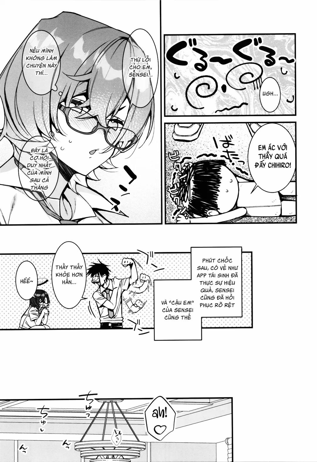 A Story Of Chihiro Taking Sensei For An After-School Break Oneshot trang 7