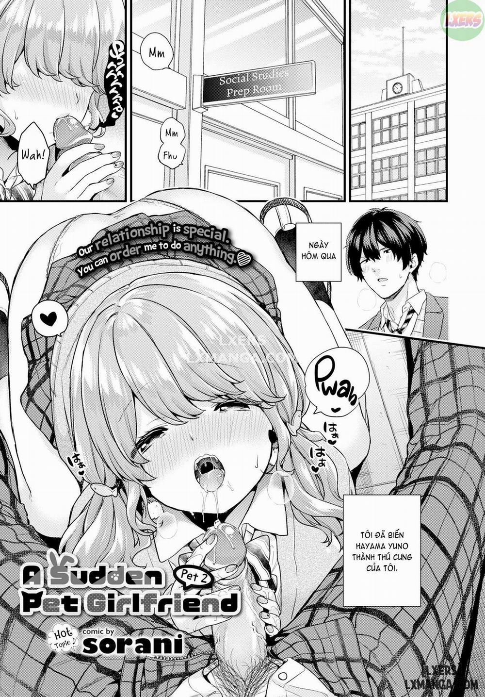 A Sudden Pet Girlfriend 2 trang 0