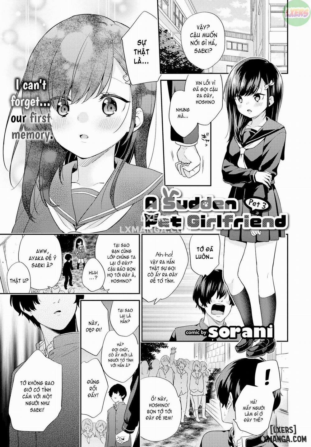 A Sudden Pet Girlfriend 3 trang 0