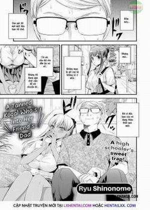 Đọc truyện tranh A Tanned Kogal Who's Into Her Friend's Dad