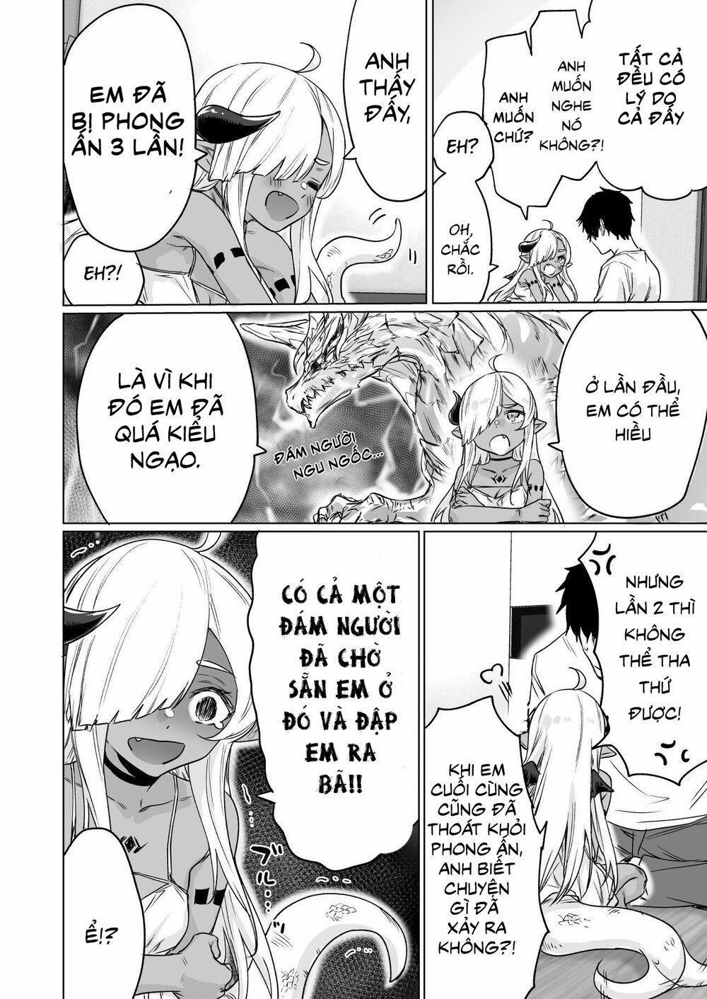 Ác Long Huyền Thoại Bị Phong Ấn 300 Năm Đã Trở Thành Bạn Của Tôi 6 trang 3