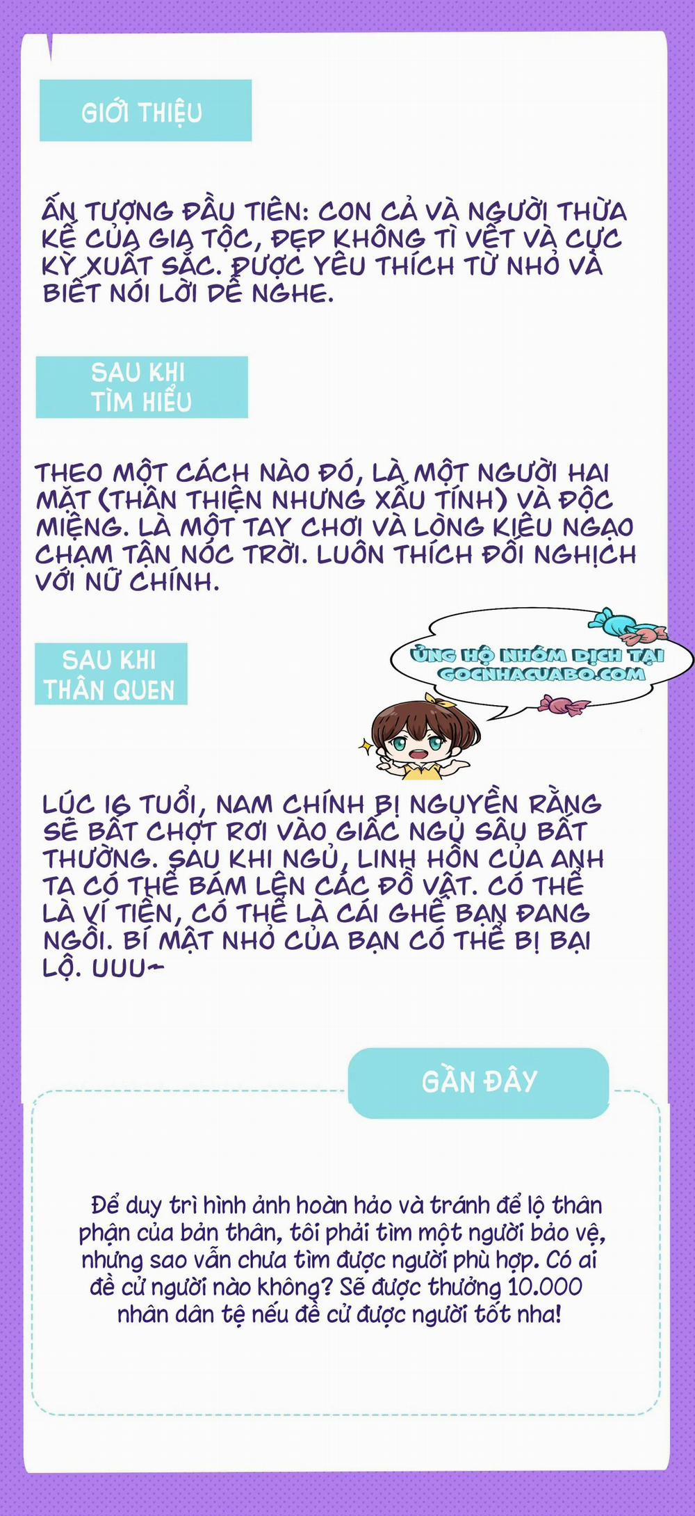 Ác Nữ Và Chàng Say Ngủ 0 trang 3