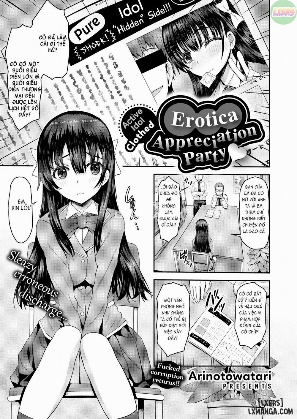 Active Idol Clothed Erotica Appreciation Party Oneshot trang 0