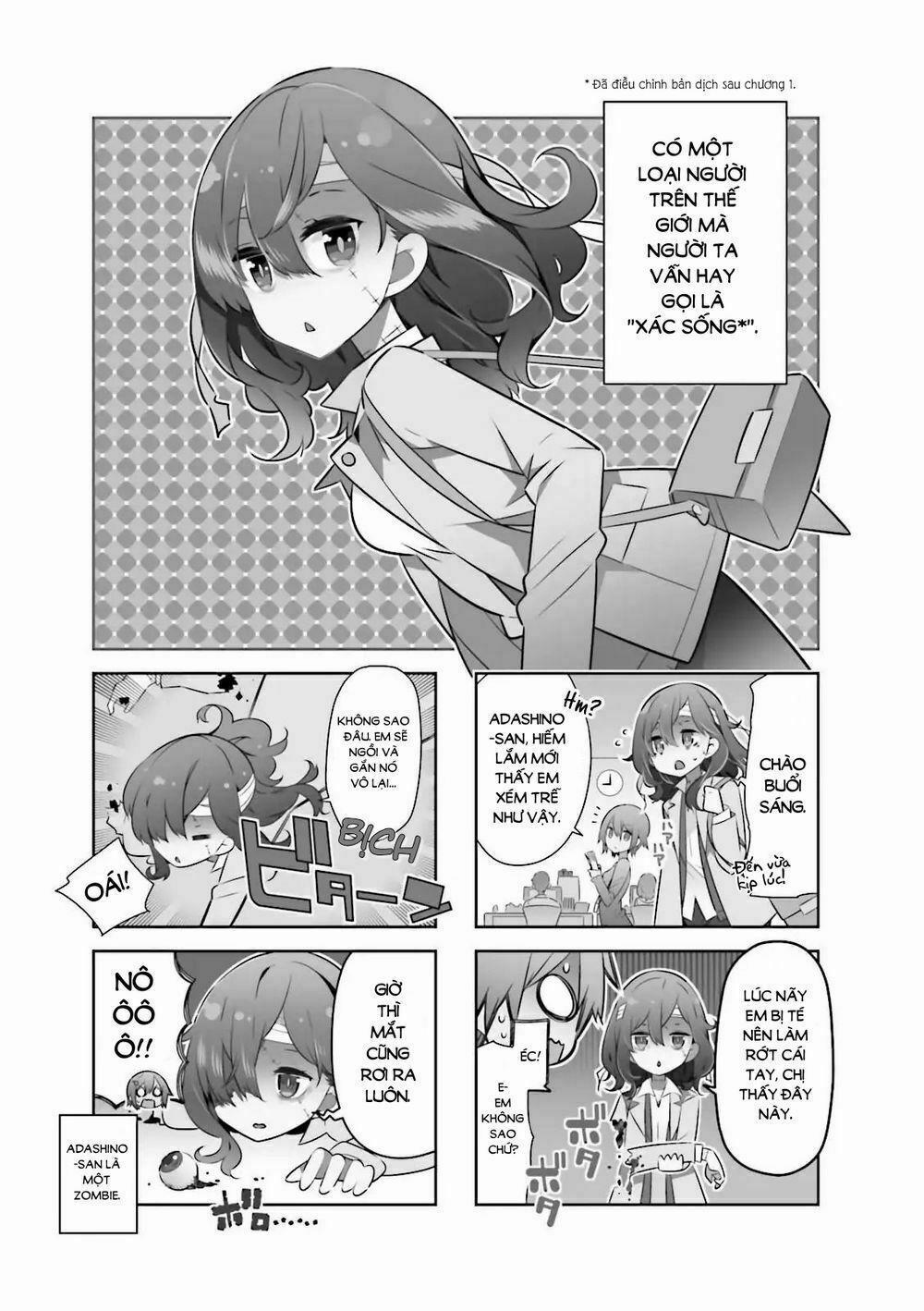 Adashino-San Wa Sude Ni Shinderu 2 trang 0