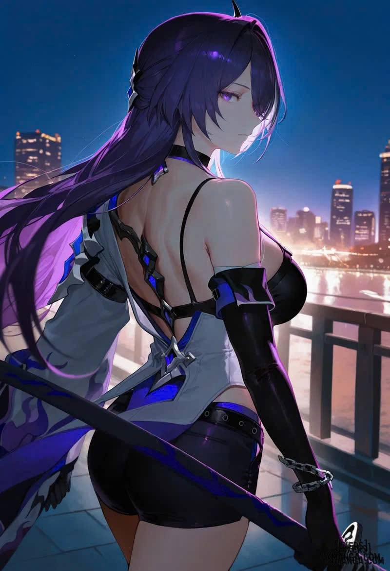 AI Generated (Uncensored) Acheron Defeat Bet (Honkai Star Rail) trang 0