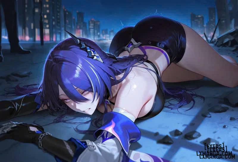 AI Generated (Uncensored) Acheron Defeat Bet (Honkai Star Rail) trang 9