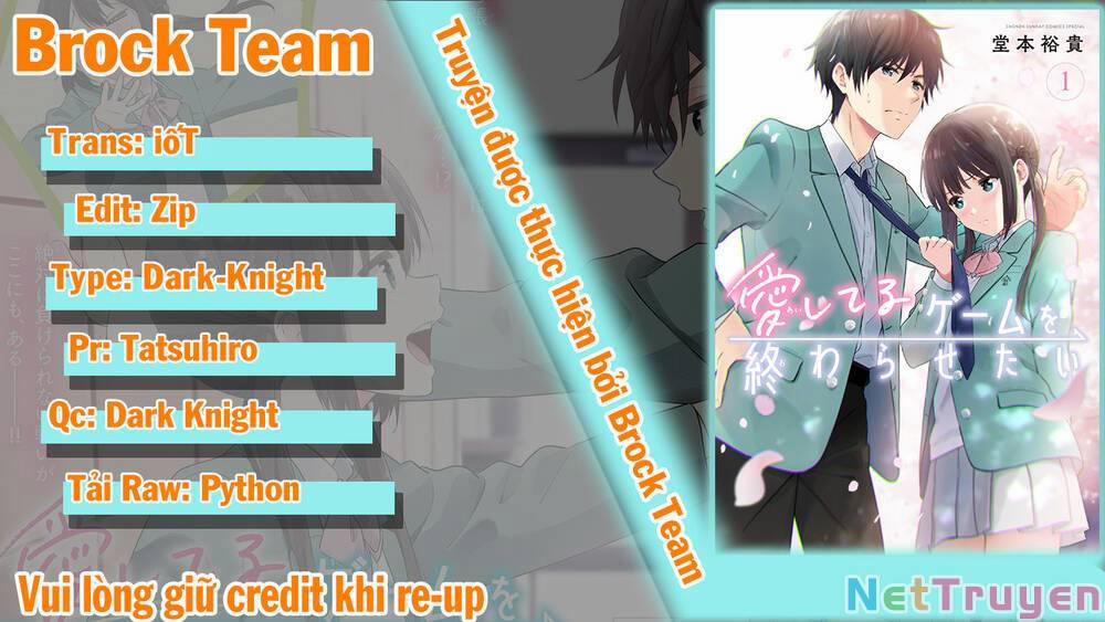 Aishiteru Game Wo Owarasetai 17 trang 0