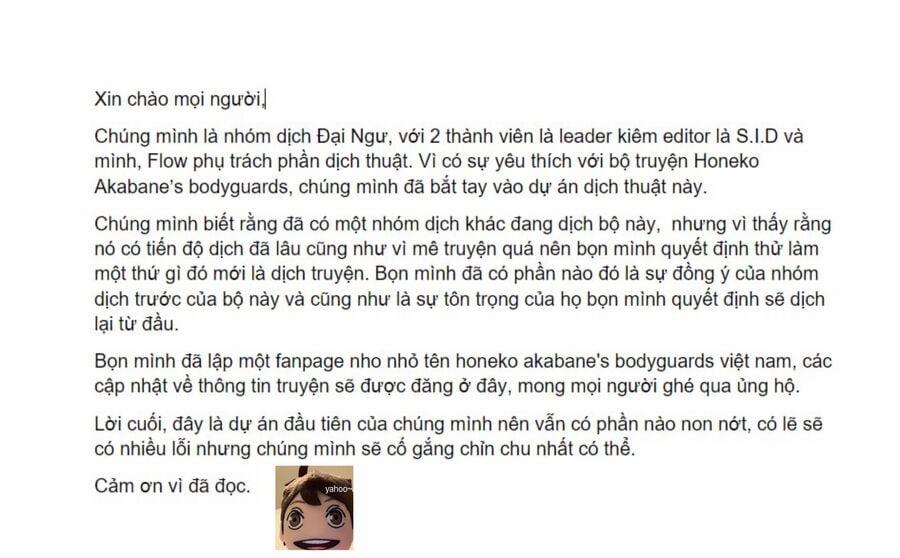 Akabane Honeko No Bodyguard 1.1 trang 0