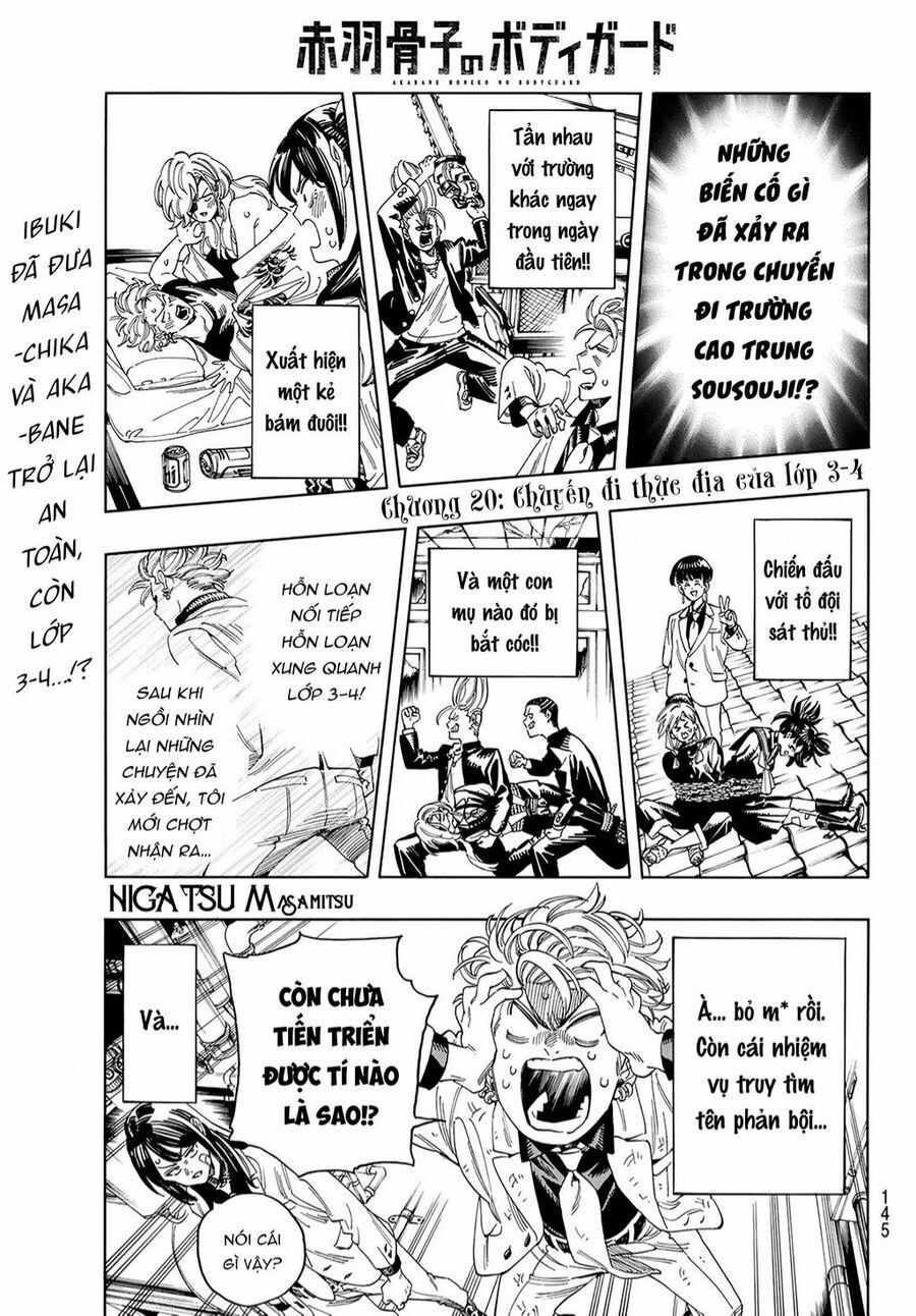 Akabane Honeko No Bodyguard 20 trang 0