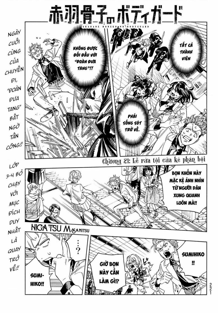 Akabane Honeko No Bodyguard 21 trang 0