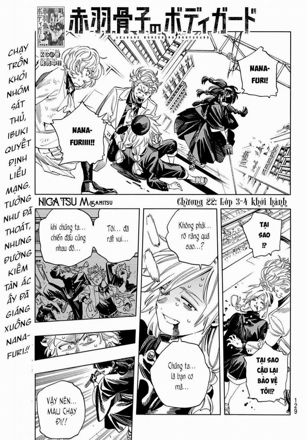 Akabane Honeko No Bodyguard 22 trang 0