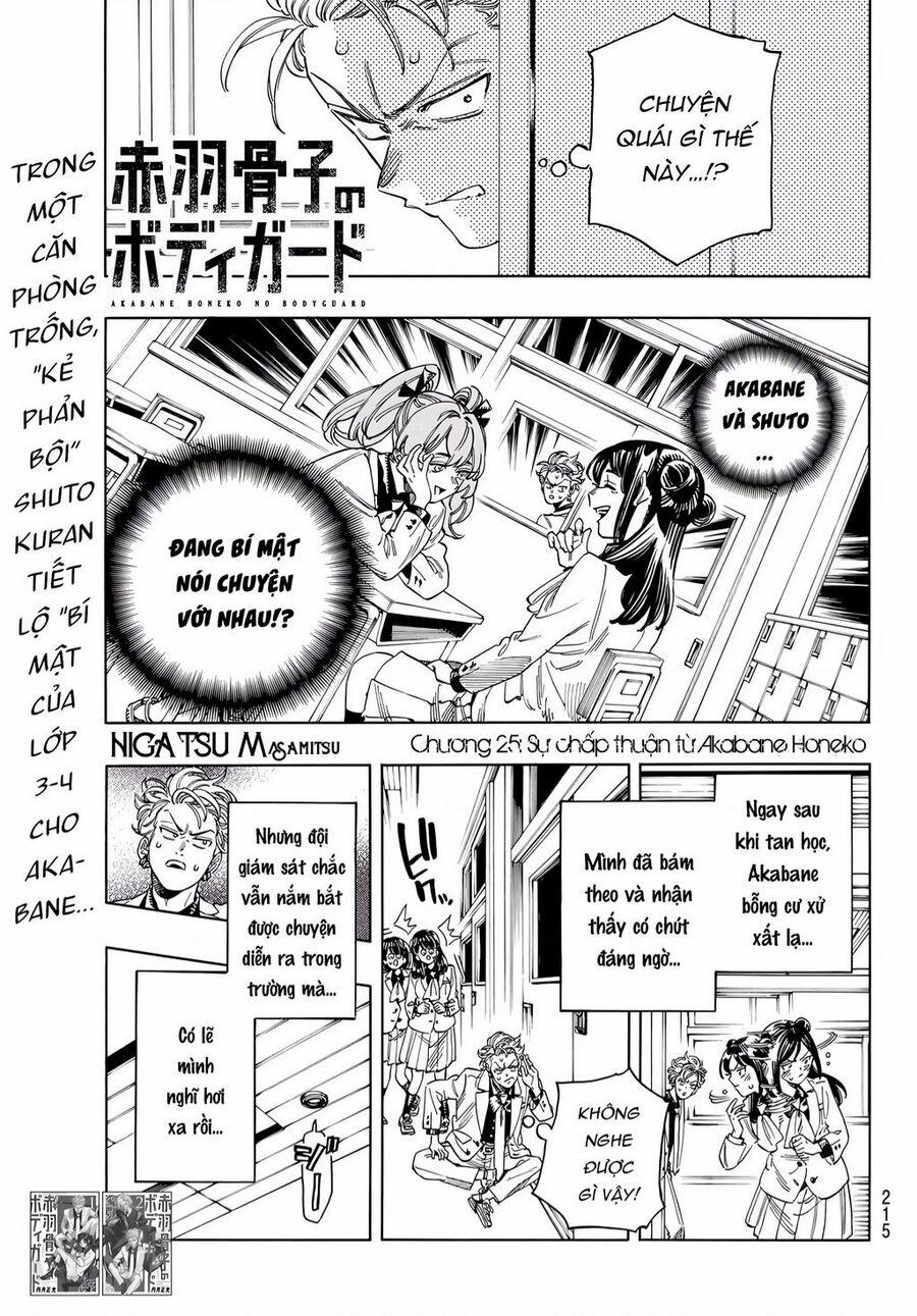 Akabane Honeko No Bodyguard 25 trang 0