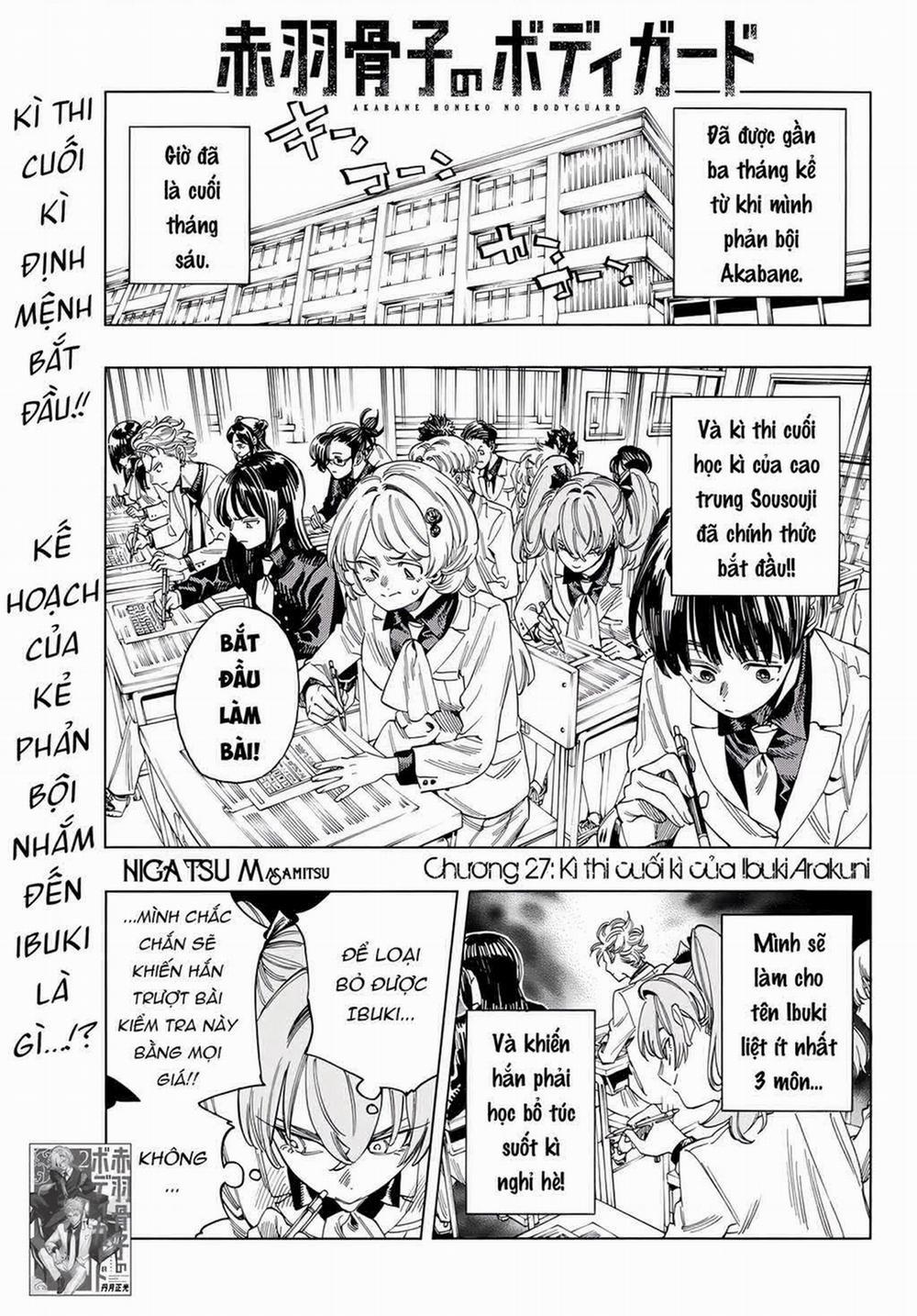 Akabane Honeko No Bodyguard 27 trang 1