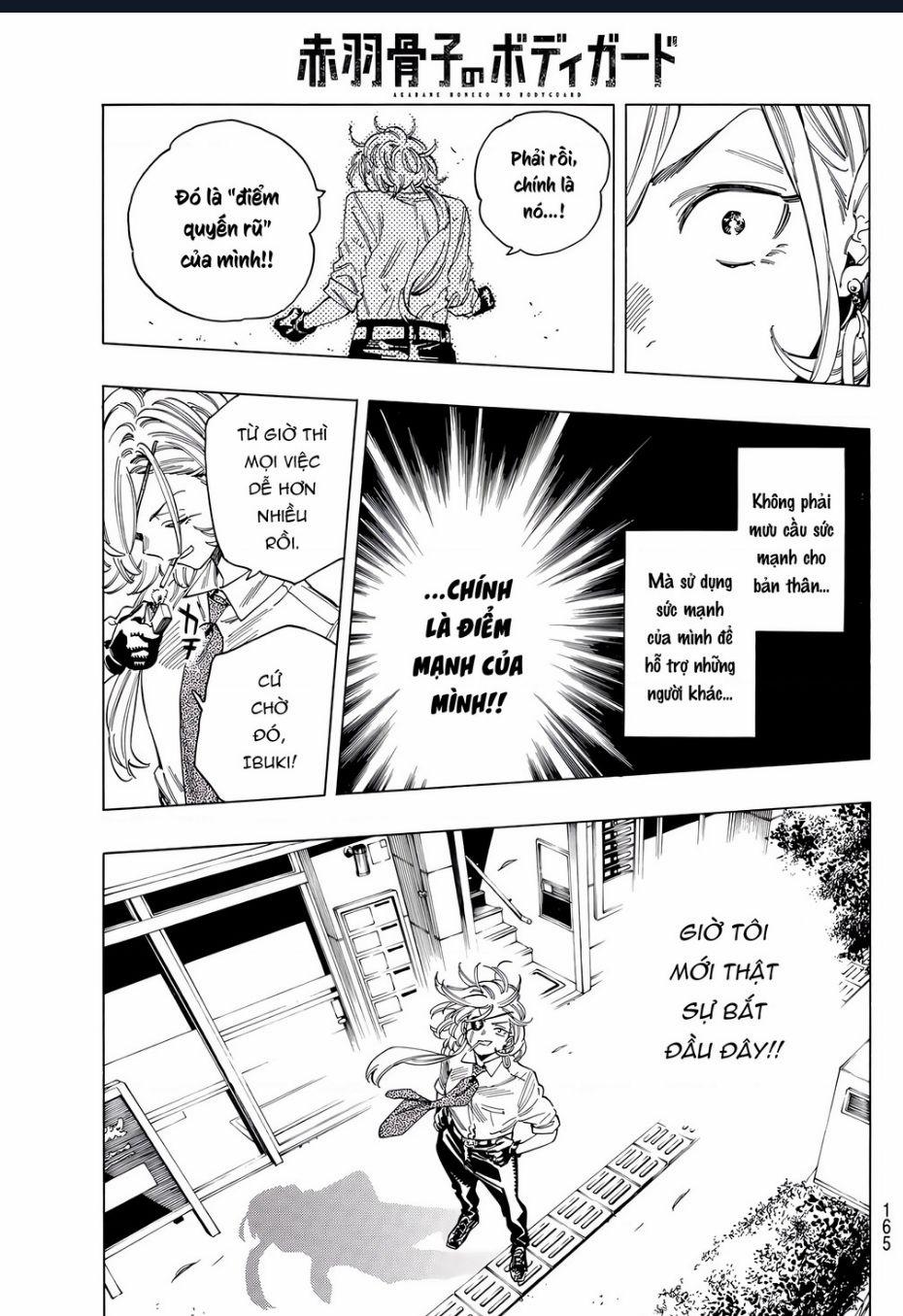 Akabane Honeko No Bodyguard 34.5 trang 18