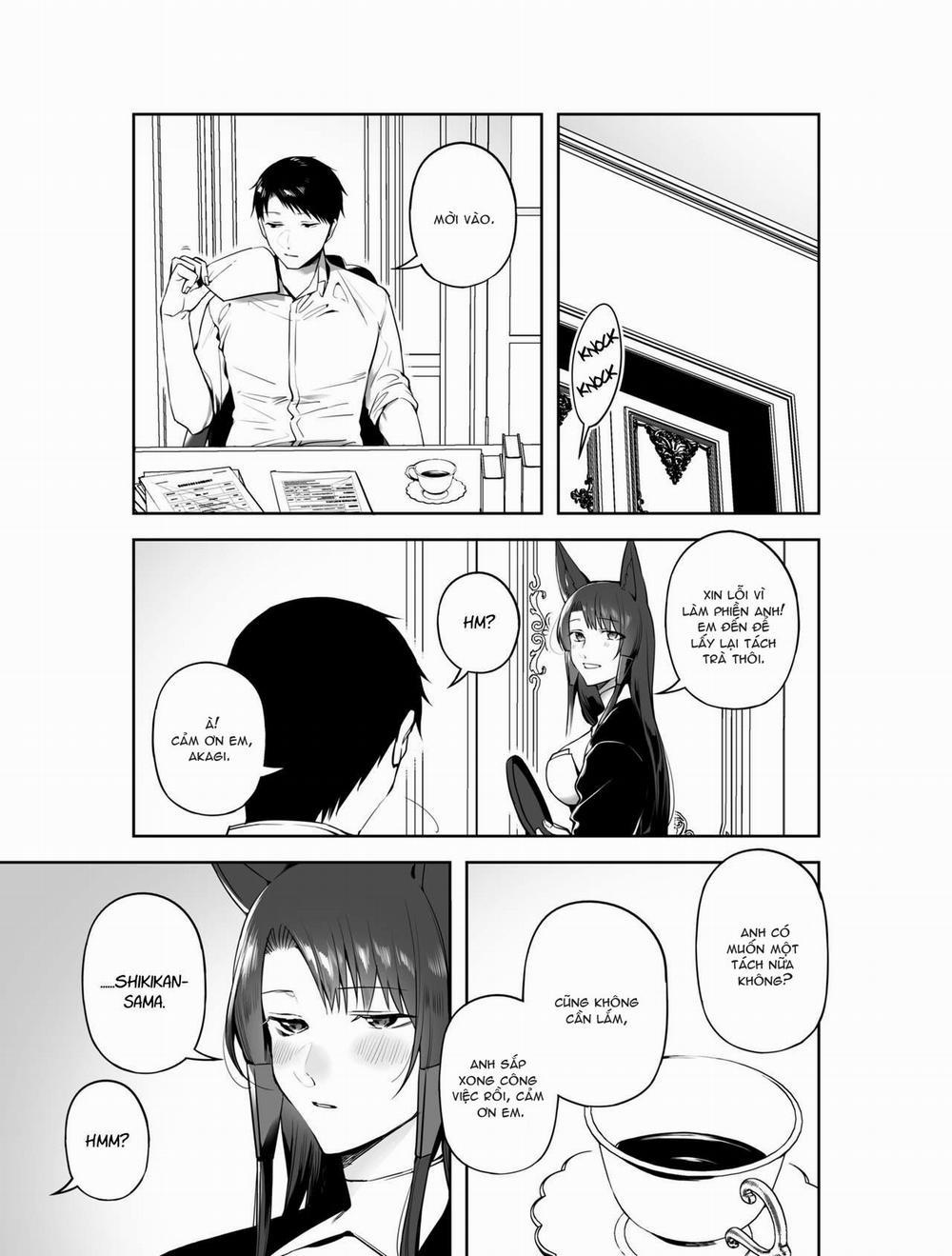 Akagi ni Ochinpo Shaburaseru Hon ( Azur Lane ) Oneshot trang 6