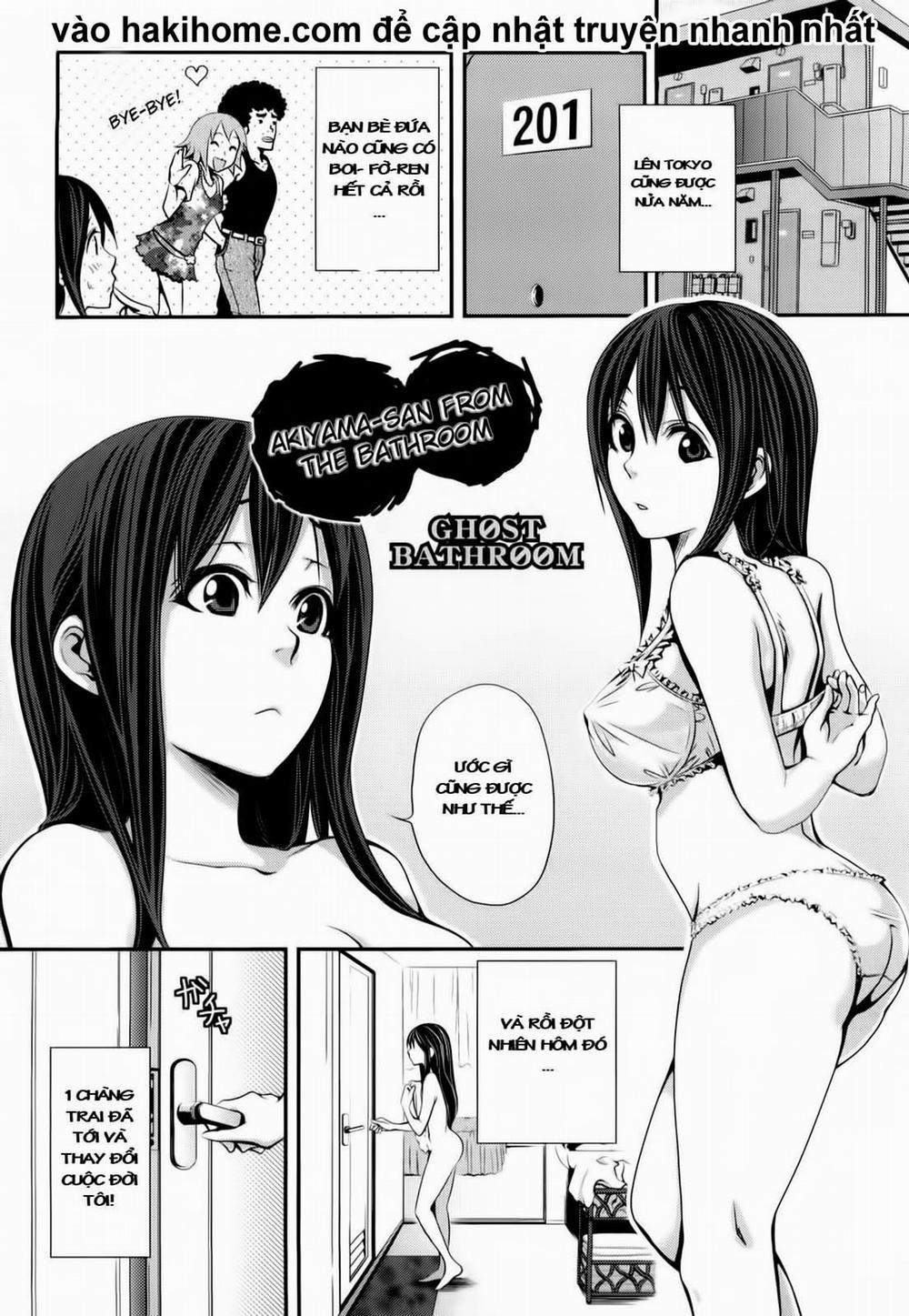Akiyama-San From The Bathroom Oneshot trang 1