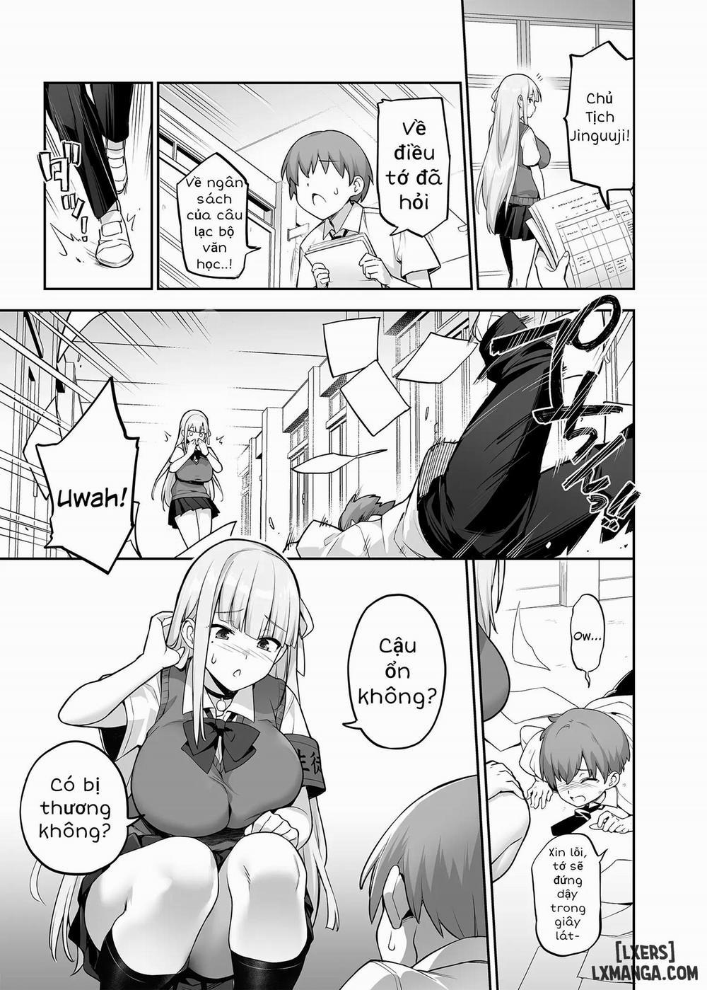 Akogare no Seitokaichou ga Kyonyuu Sugiru Ken 1 trang 8