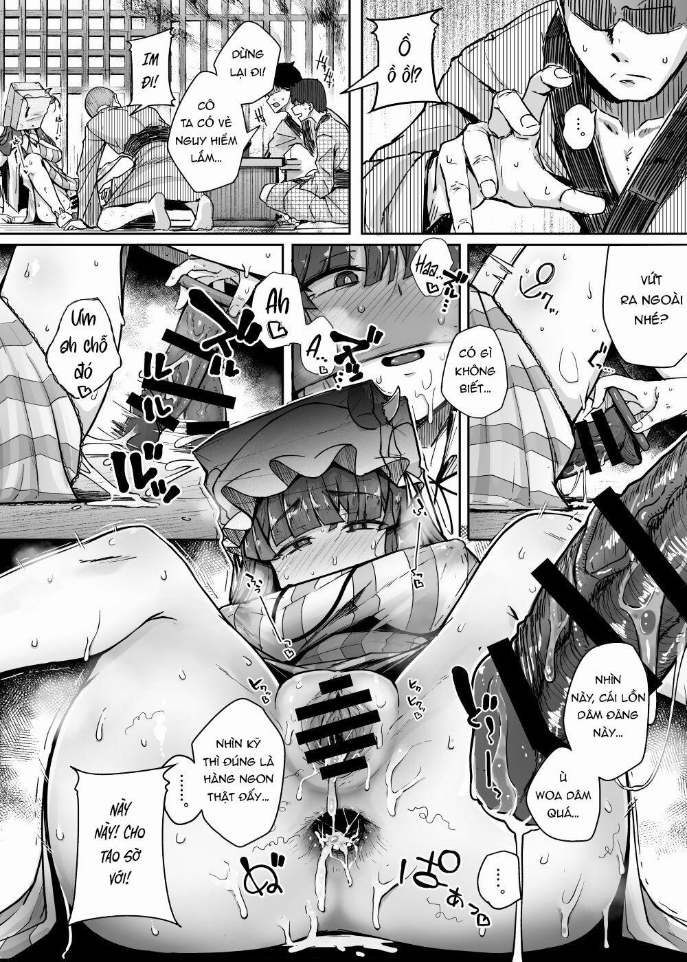 Ana to Muttsuri Dosukebe Daitoshokan 4 Oneshot trang 41