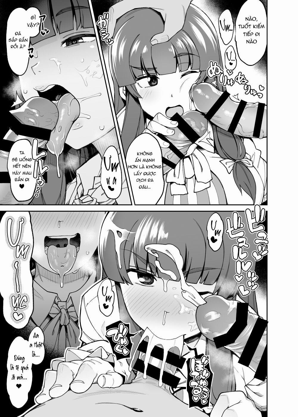 Ana to Muttsuri Dosukebe Daitoshokan 4 Oneshot trang 58