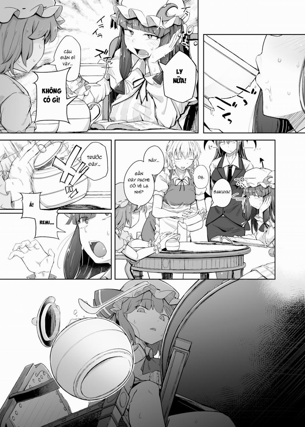 Ana to Muttsuri Dosukebe Daitoshokan 4 Oneshot trang 6