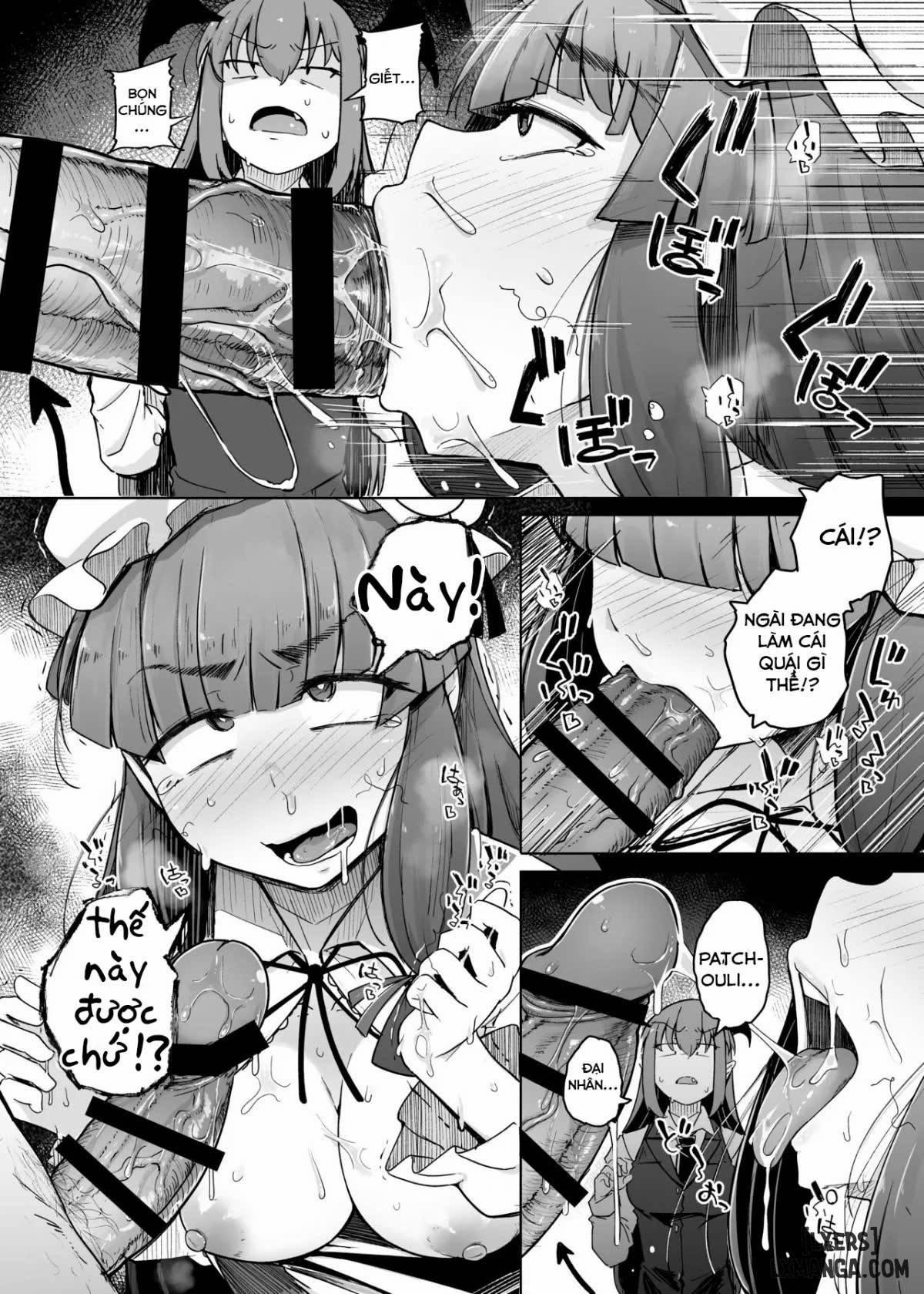Ana to Muttsuri Dosukebe Daitoshokan 5 Oneshot trang 19