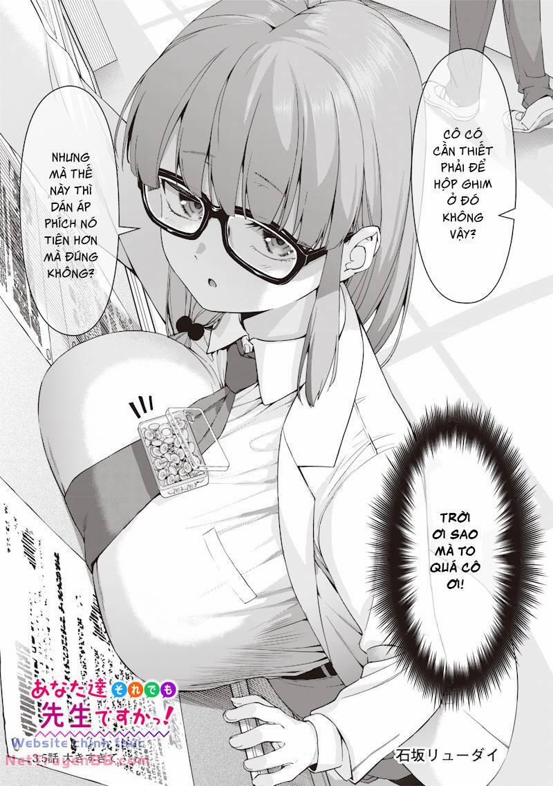 Anata-Tachi Soredemo Sensei Desu Ka! 3.5 trang 1