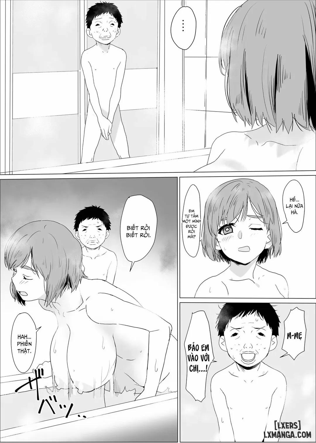 Ane Furo – Paizuri Daisuki Minoru-kun no Ecchi na Saimin Jutsu Oneshot trang 9