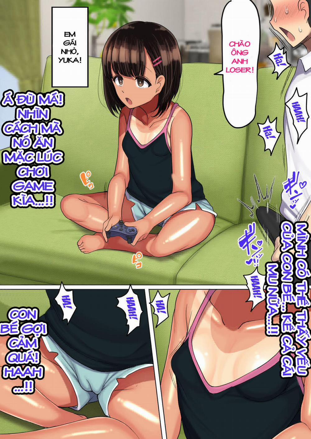 Anh bạn vẫn chưa sử dụng em gái như bình chứa tôn à? 1 trang 17