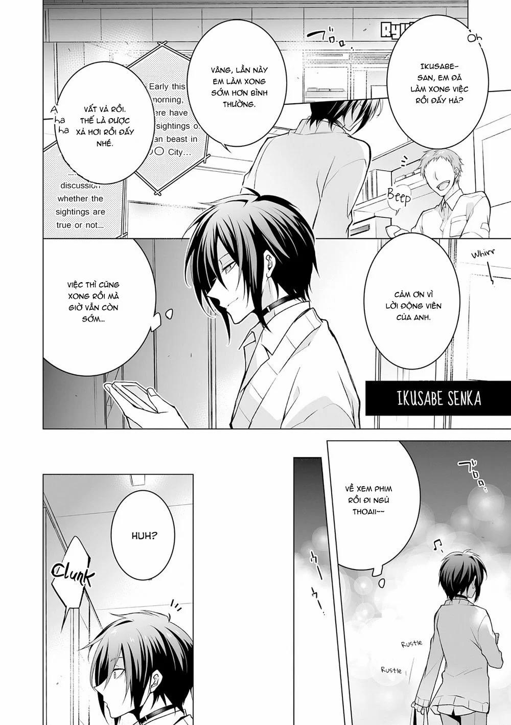 Anh Chàng Người Sói Và Tiểu Thuyết Gia Lập Dị 1.1 trang 5