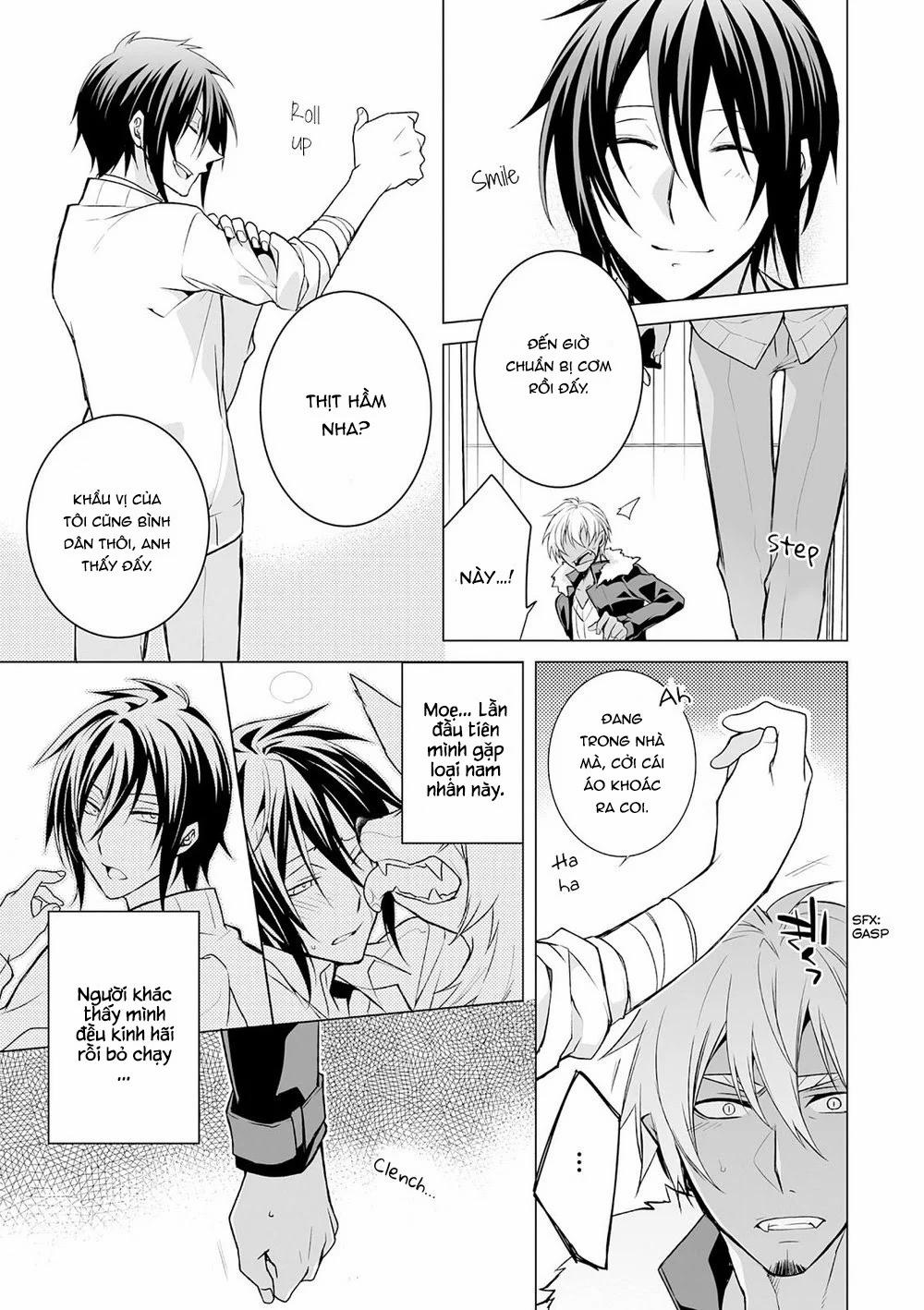 Anh Chàng Người Sói Và Tiểu Thuyết Gia Lập Dị 1.2 trang 0