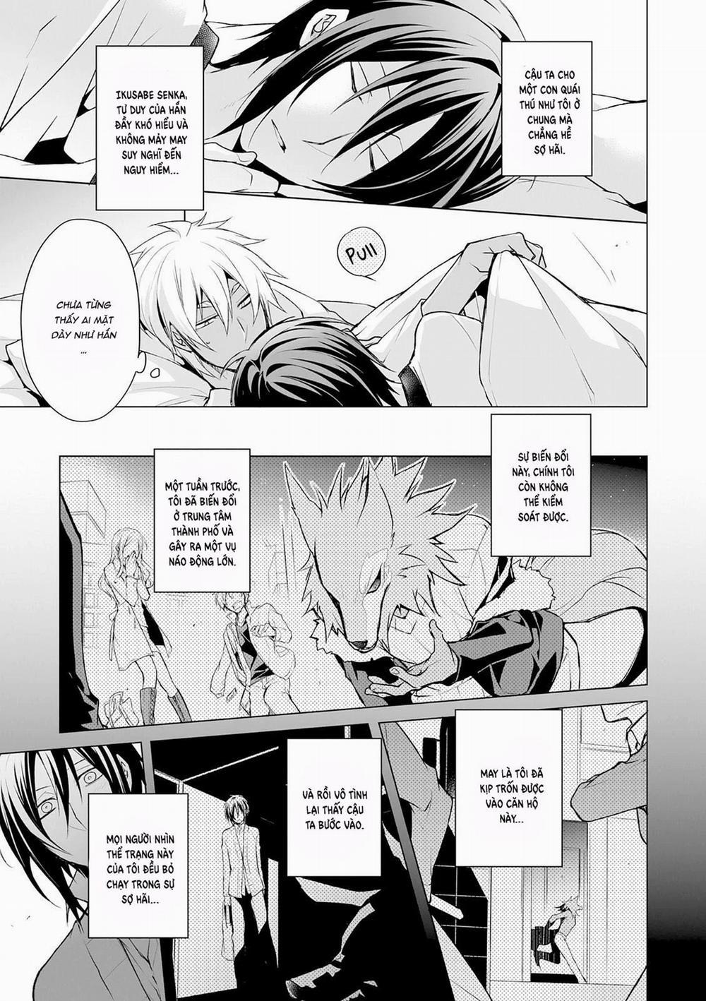 Anh Chàng Người Sói Và Tiểu Thuyết Gia Lập Dị 3.1 trang 6