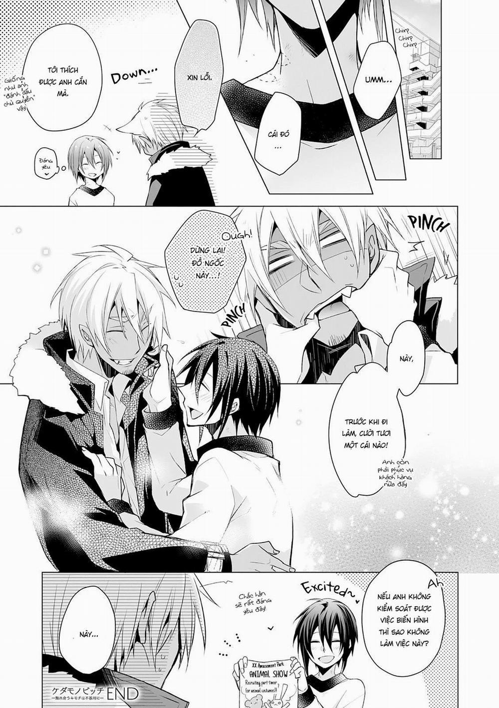 Anh Chàng Người Sói Và Tiểu Thuyết Gia Lập Dị 5.2 trang 11