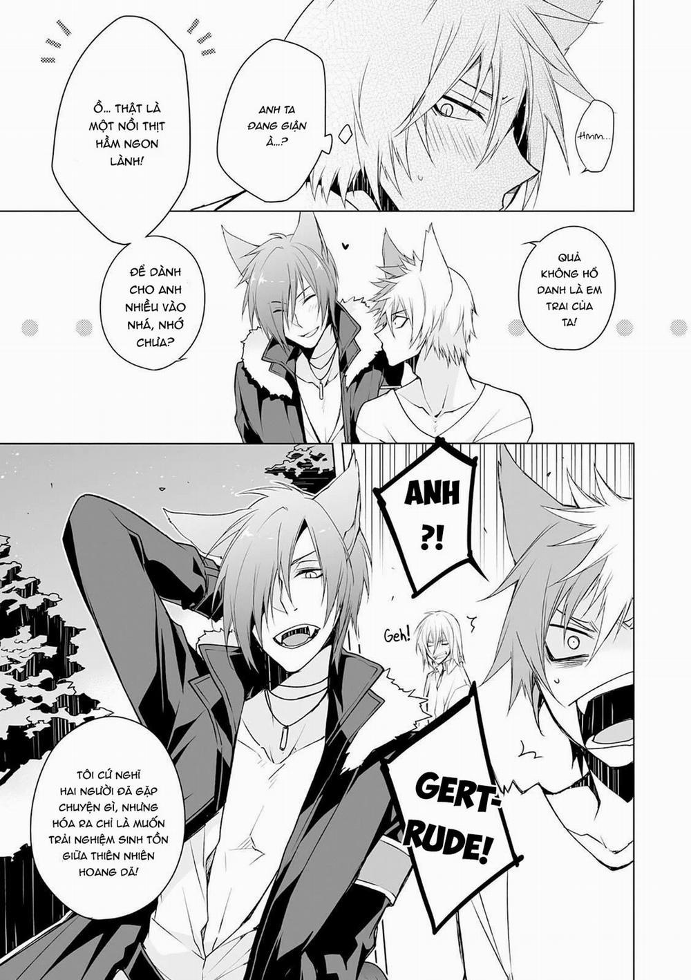 Anh Chàng Người Sói Và Tiểu Thuyết Gia Lập Dị 6.2 trang 0