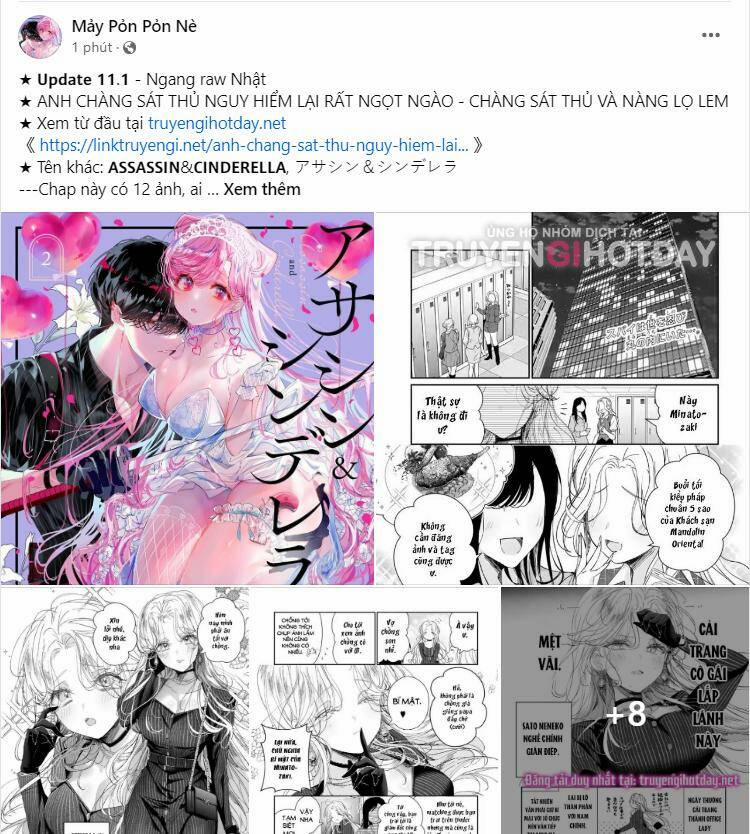 Anh Chàng Sát Thủ Nguy Hiểm Lại Rất Ngọt Ngào 10.3 trang 12
