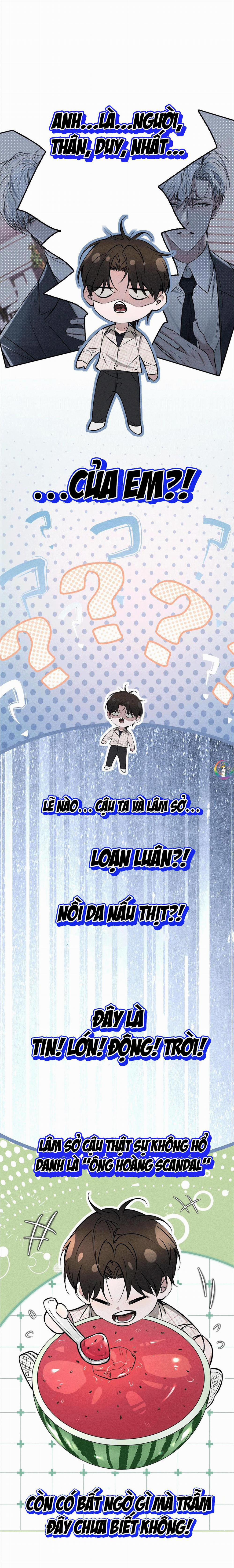 Ảnh Đế Nhất Quyết Muốn Làm Kim Chủ Của Tôi 4 trang 1