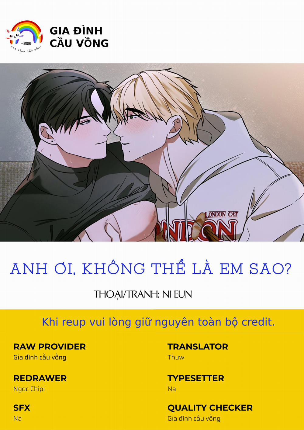 ANH ƠI, KHÔNG THỂ LÀ EM SAO? 10 0 trang 0