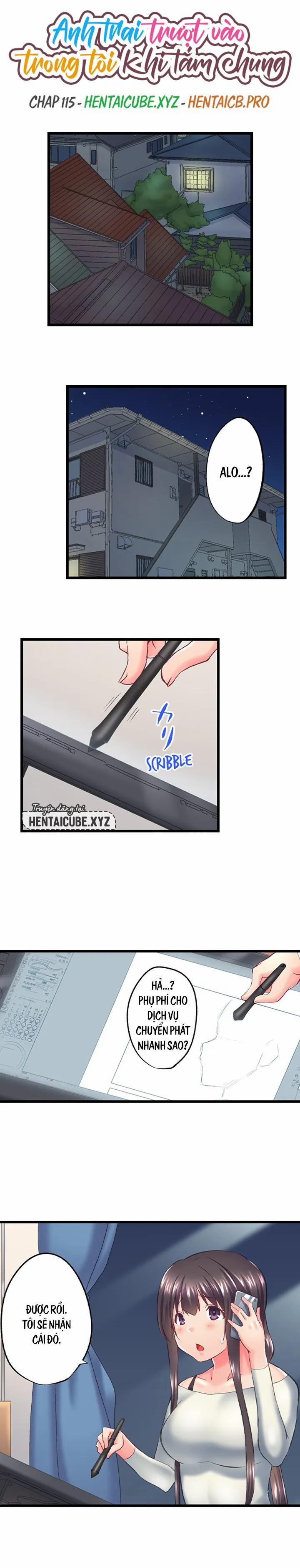 Anh trai trượt vào trong tôi khi tắm chung 115 trang 1