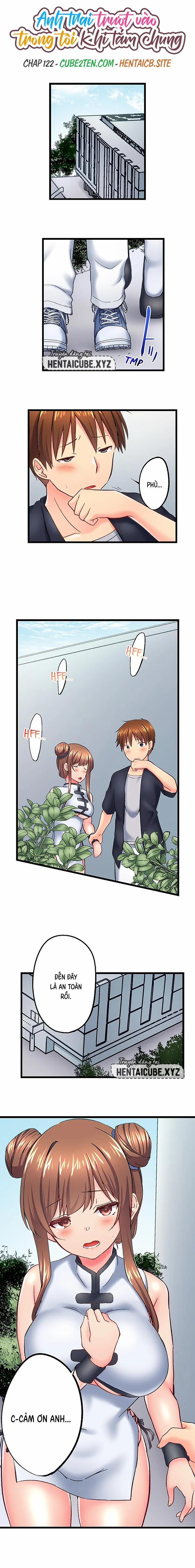 Anh trai trượt vào trong tôi khi tắm chung 122 trang 1
