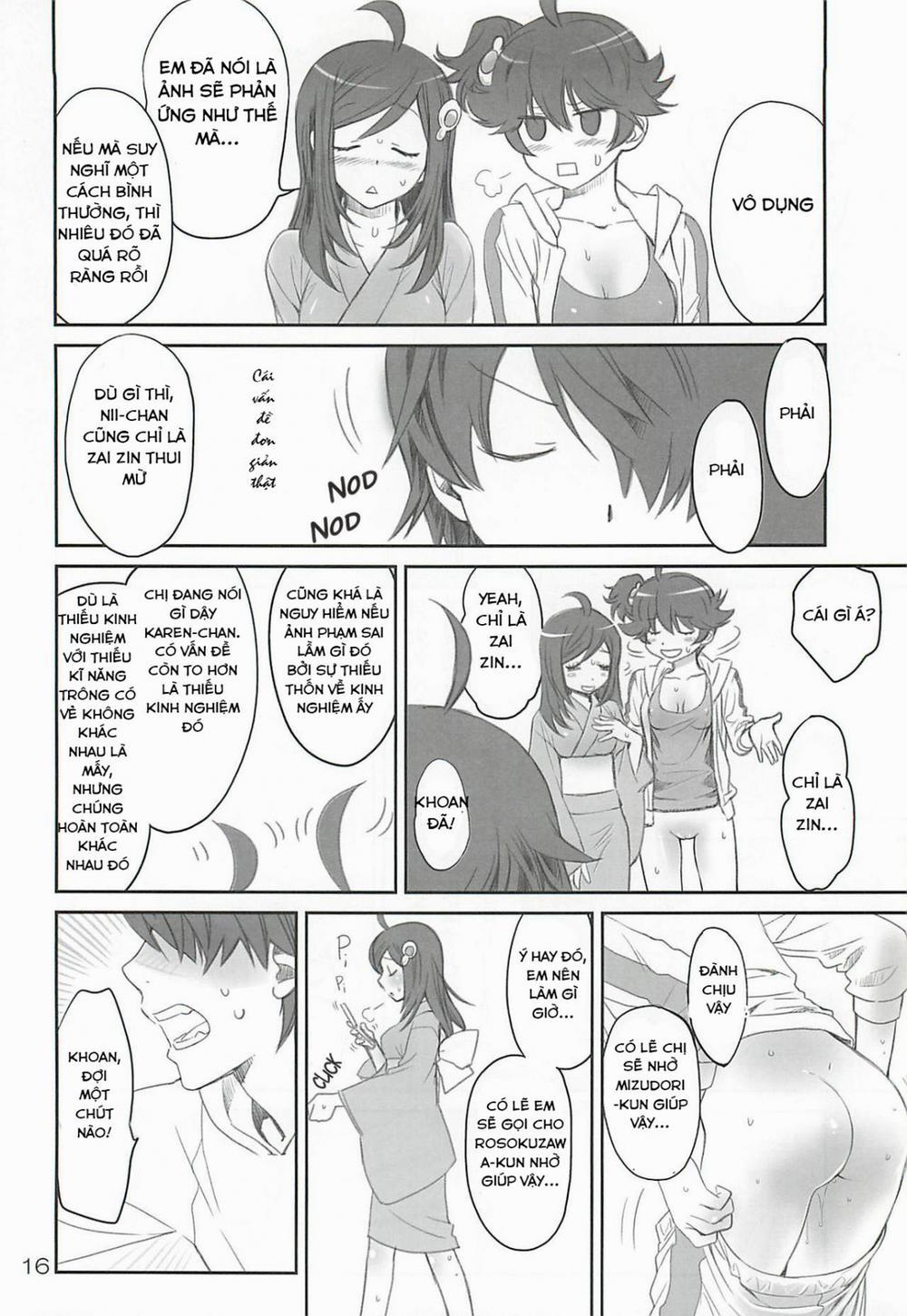 Anh trai và em gái (Monogatari Series) Oneshot trang 14