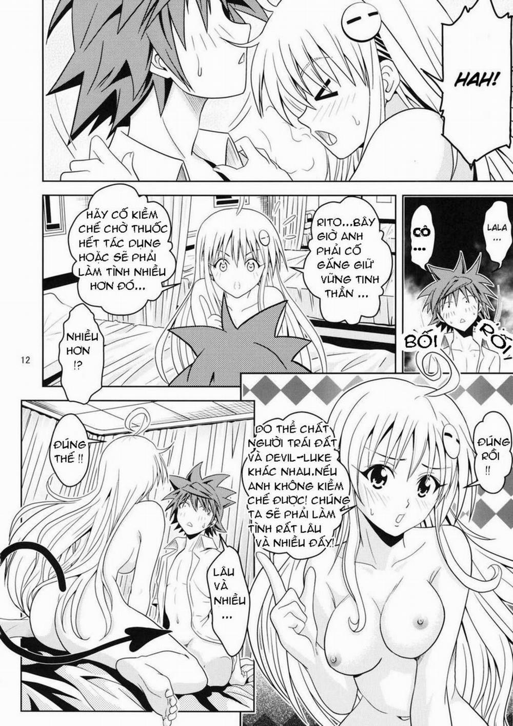 Anoko-tachi ga Taihen na Koto ni Nattemasu 2 (To Love-Ru) Oneshot trang 10