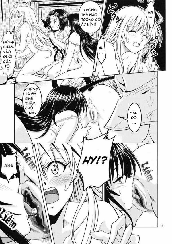 Anoko-tachi ga Taihen na Koto ni Nattemasu 2 (To Love-Ru) Oneshot trang 13