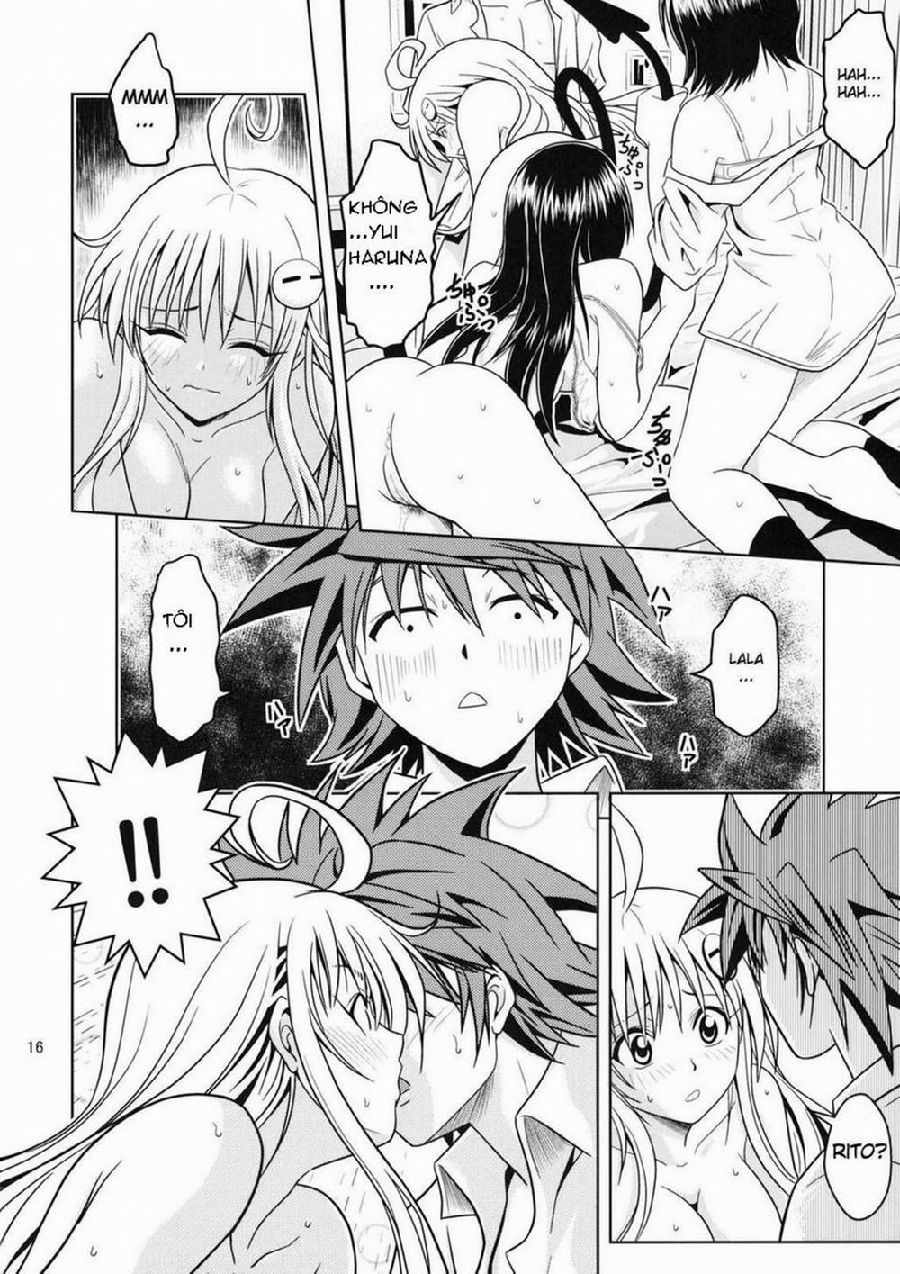 Anoko-tachi ga Taihen na Koto ni Nattemasu 2 (To Love-Ru) Oneshot trang 14