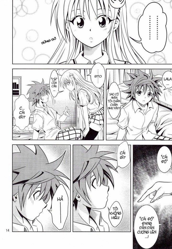 Anoko-tachi ga Taihen na Koto ni Nattemasu (To Love-Ru) Oneshot trang 13